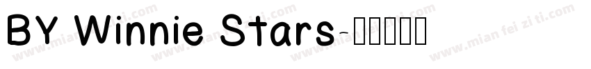 BY Winnie Stars字体转换
